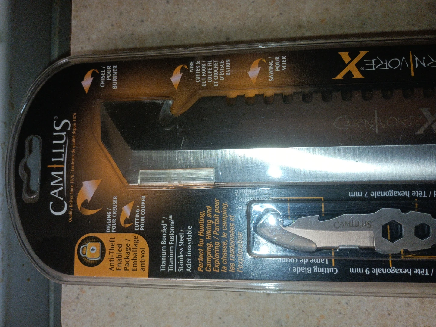 Camillus Carnivore X Titanium Bonded Survival Saw & Multi-tool - photo 5