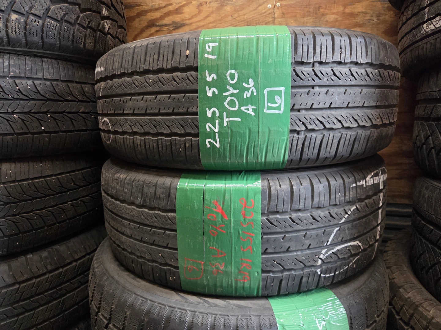 225 55 R19 Toyo A36 Tires