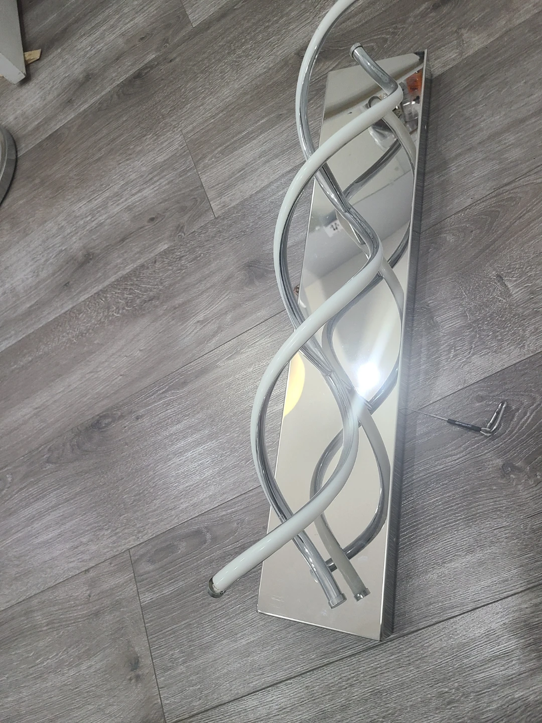 Modern Swirl LED Light Fixture - photo 3