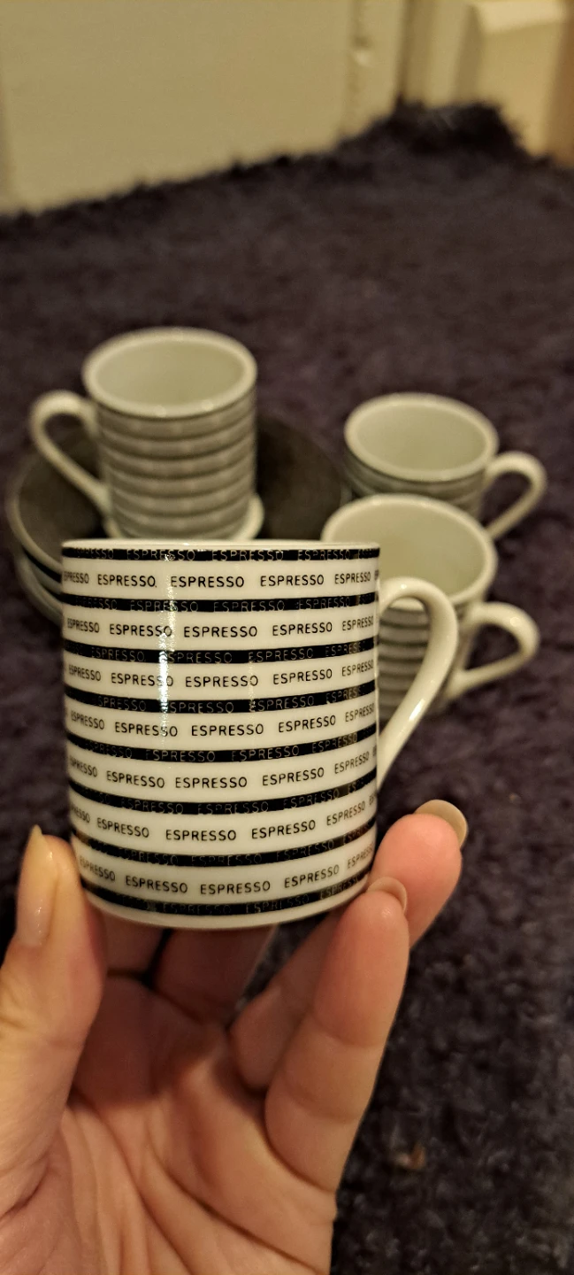 4 Espresso Cup SET