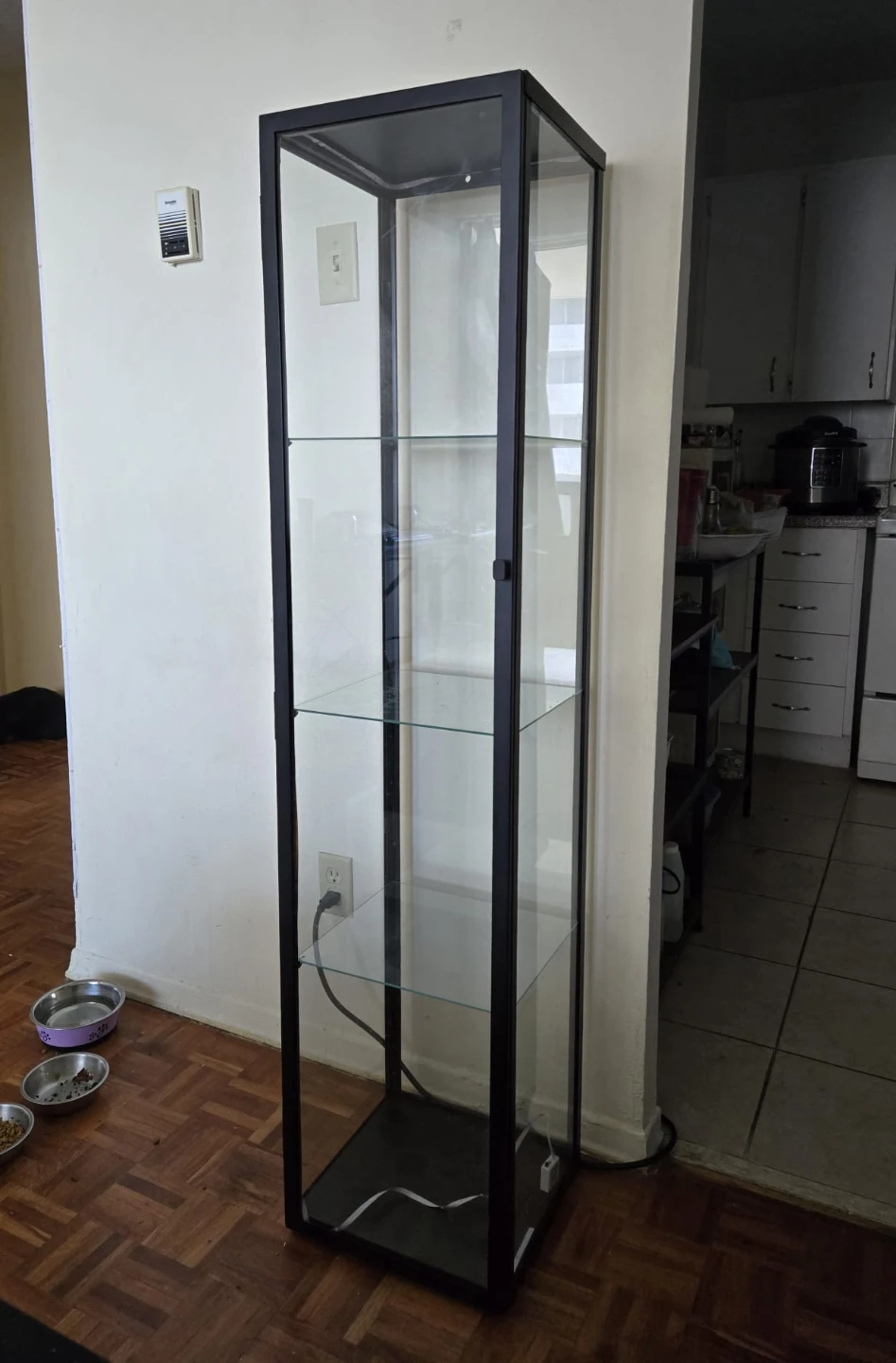 Ikea Glass Display Cabinet with Light (moving sale) - photo 3