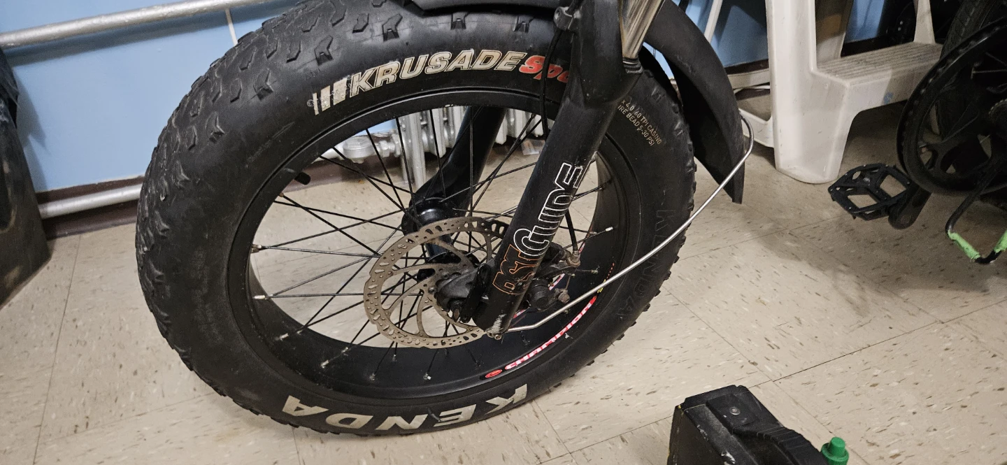 Folding Electric Fat Tire Bike - photo 3