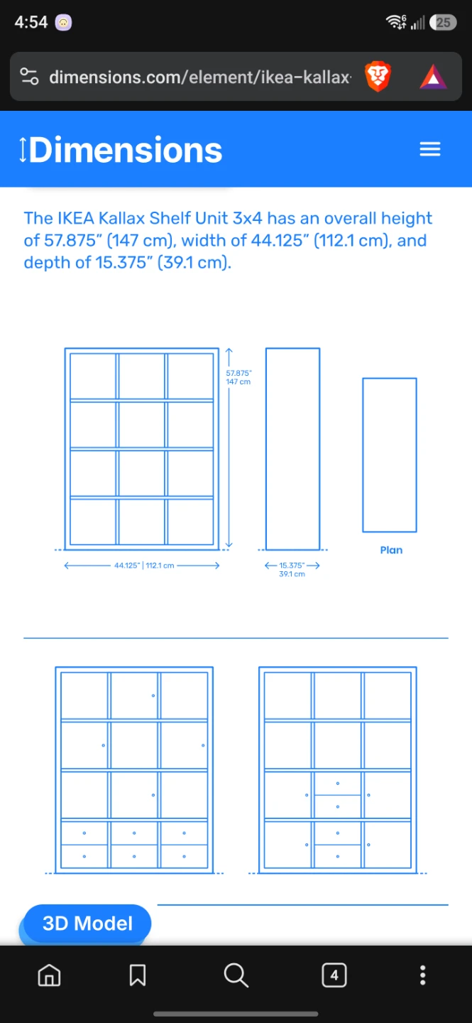 IKEA KALLAX Shelf Unit 4x3 - photo 2