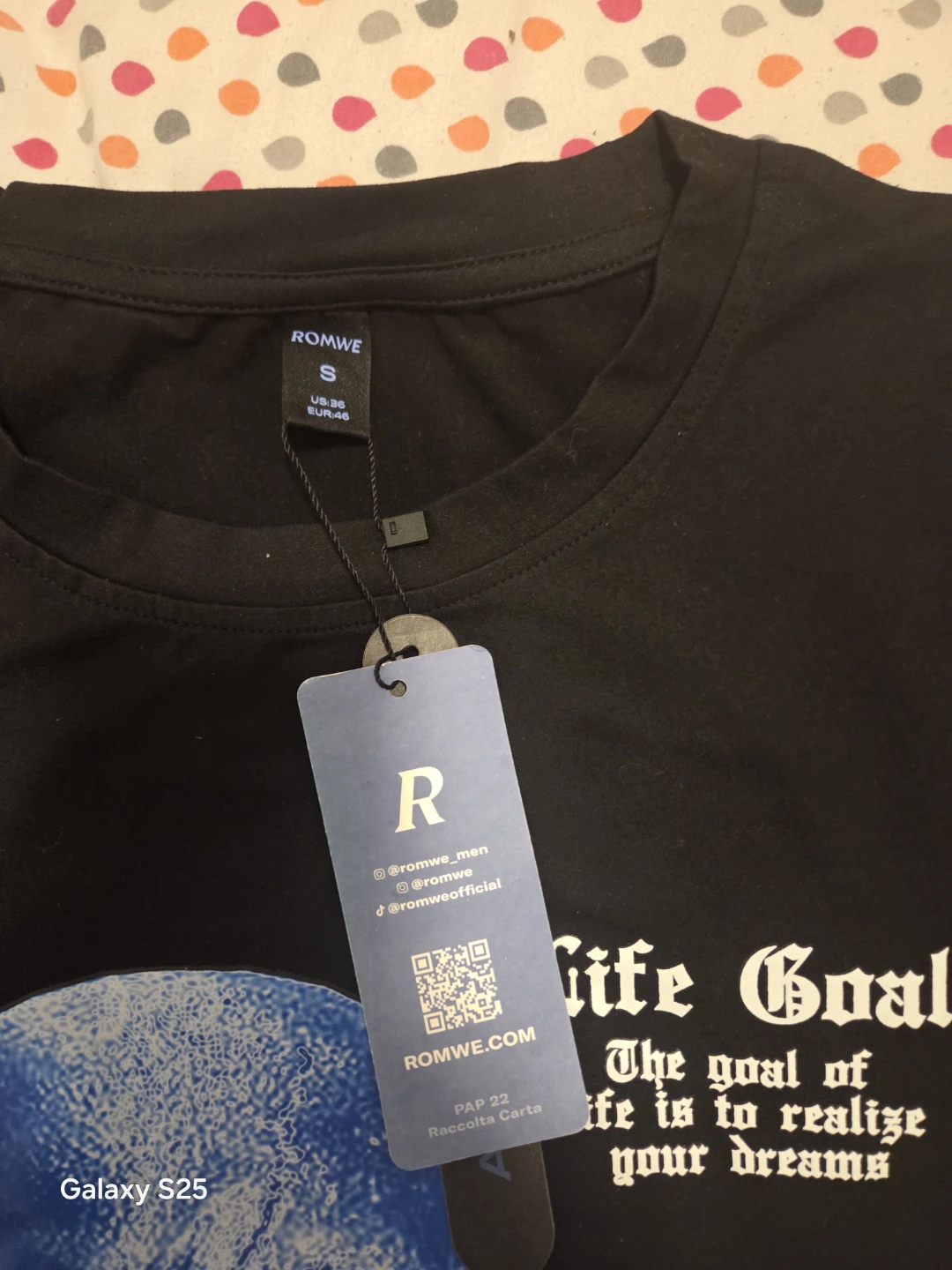 Romwe Black Skeleton Graphic T-Shirt - photo 4