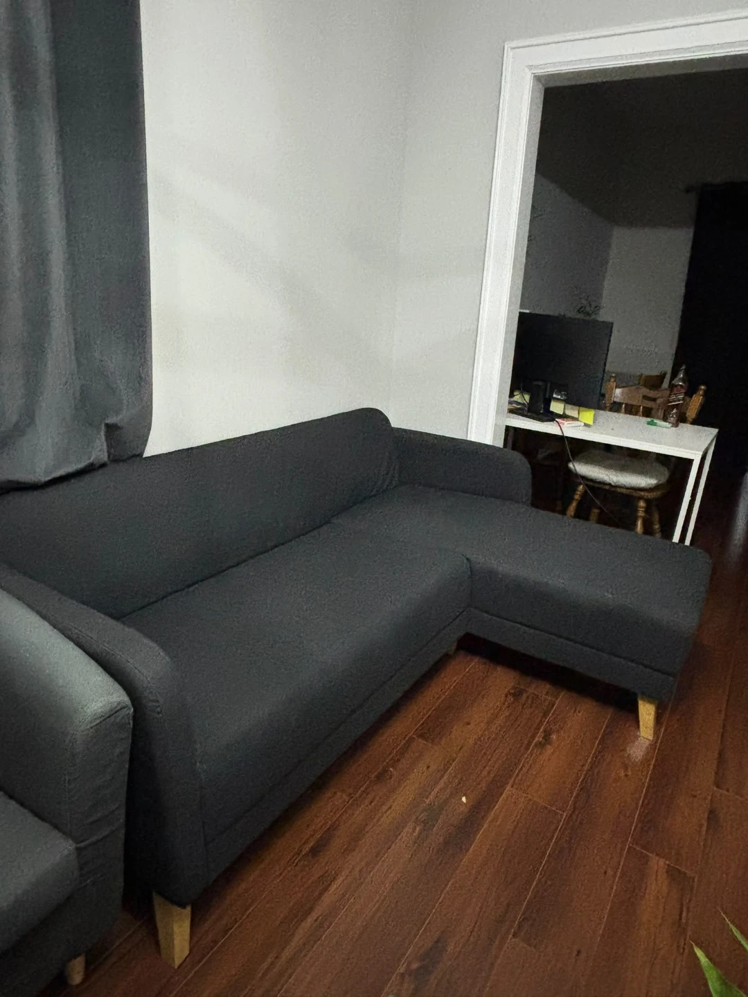 Dark Grey Sectional Sofa - photo 2