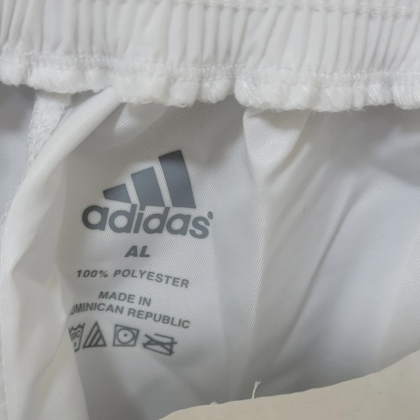 Adidas White Polyester Shorts - photo 5