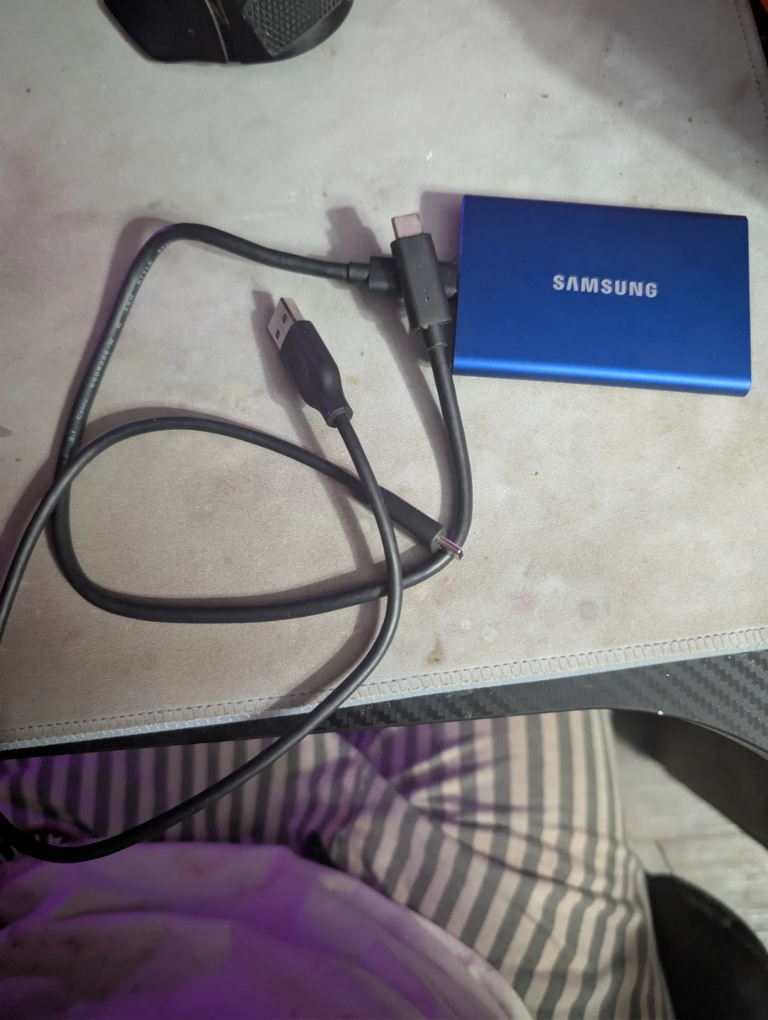 Samsung Portable SSD T7 2TB External Hard Drive