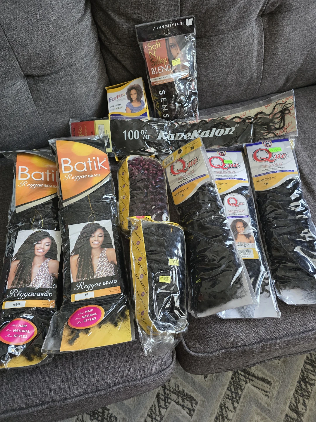 Assorted Packs of Braiding Hair & Weave - photo 2