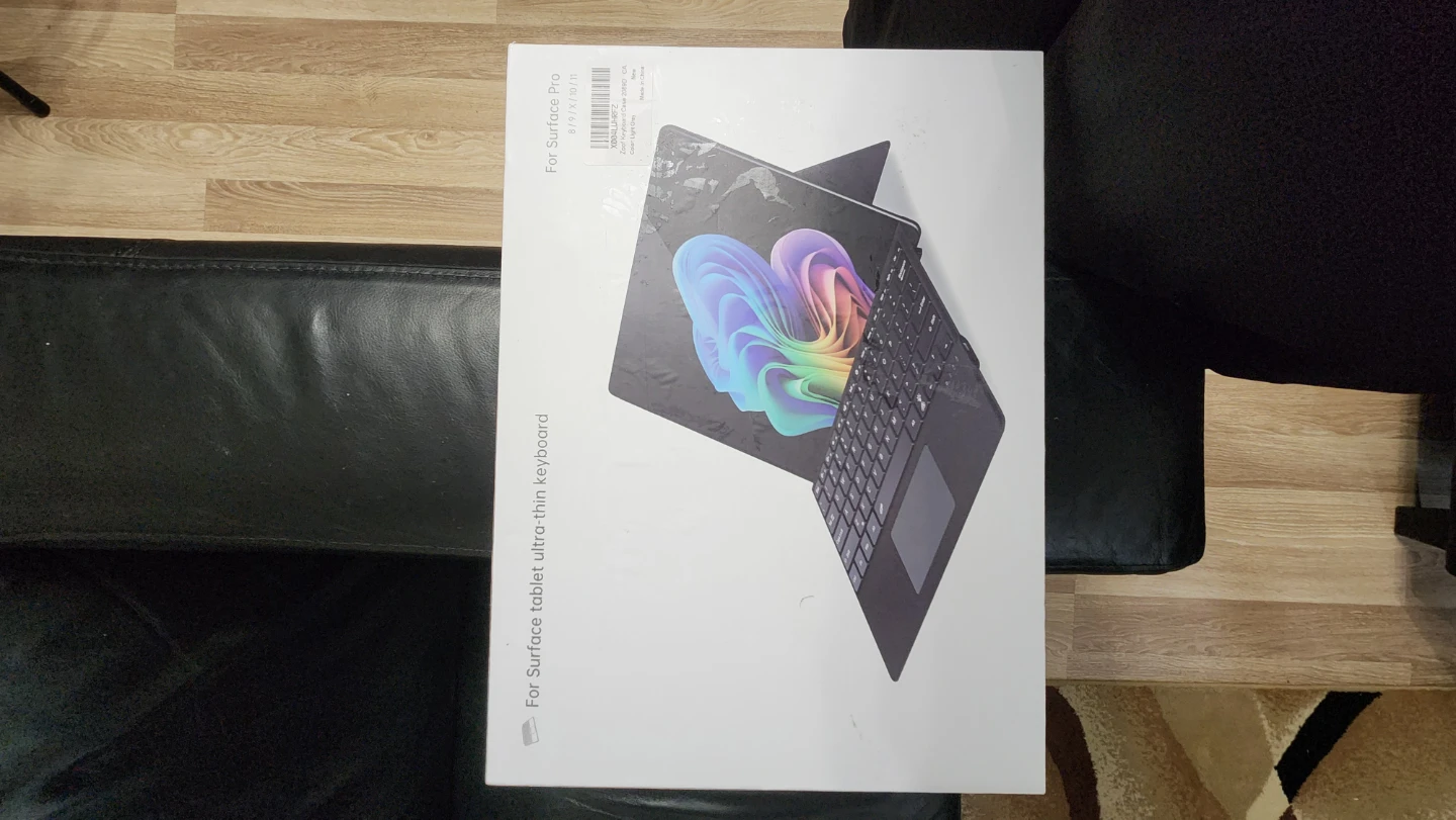 Ultra-thin Keyboard for Surface Pro - Black - photo 5