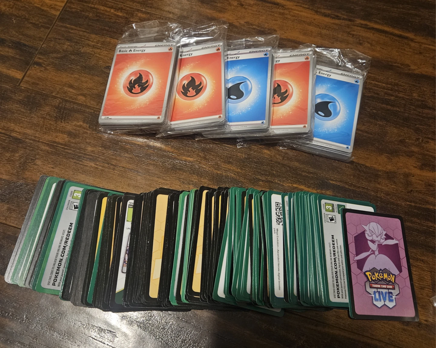 300+ Code Cards/Varieties of sets/Energy bundles