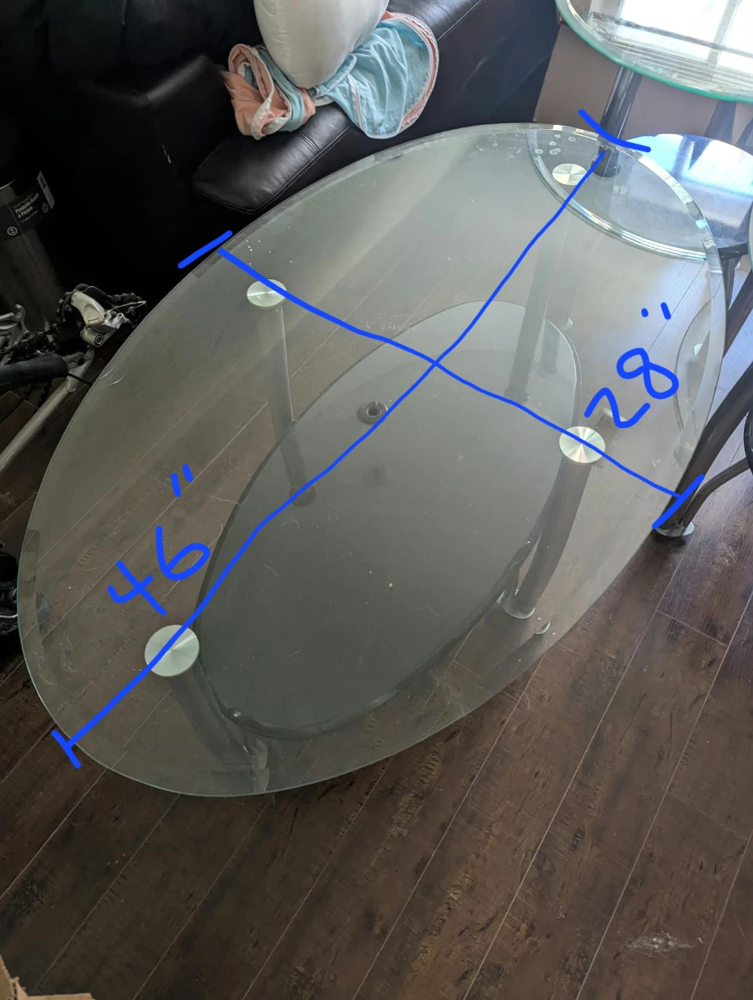 Glass Coffee Table set - photo 5