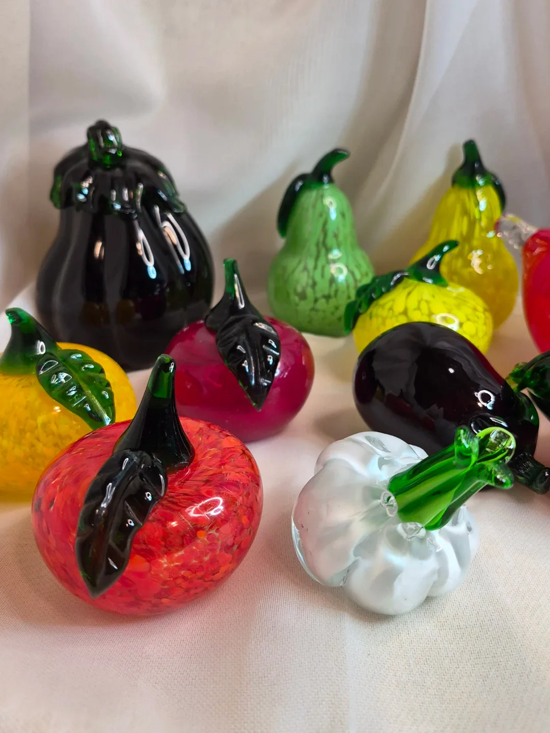 Mix Misc Lot of 11 Glass Fruits & Vegetables Decor - photo 2
