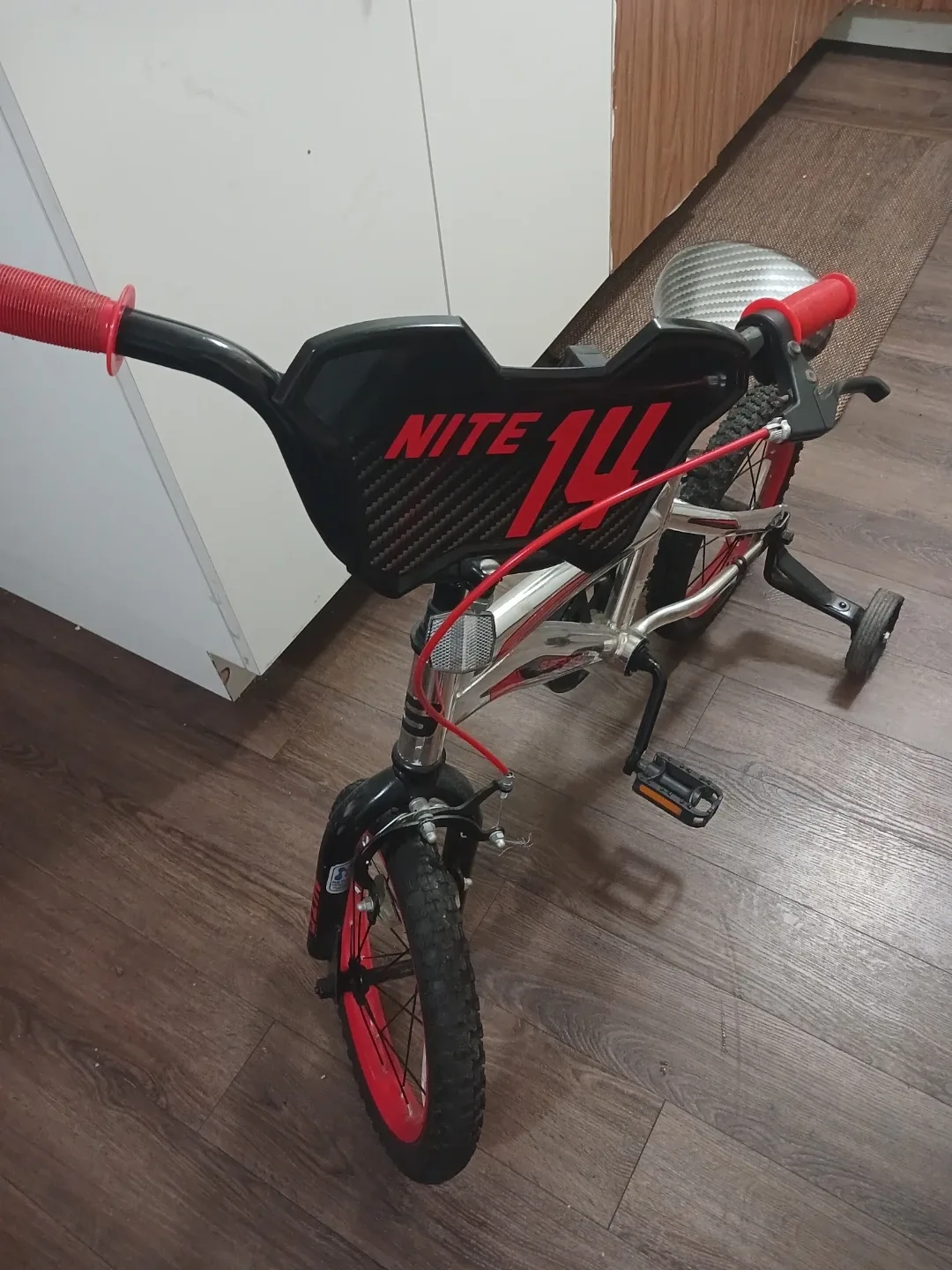 Nite 14" Kids Bike with Training Wheels - photo 4