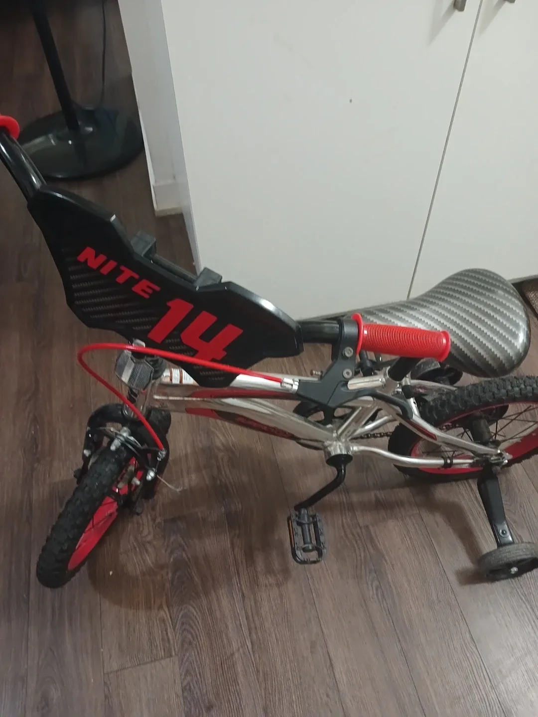 Nite 14" Kids Bike with Training Wheels - photo 5