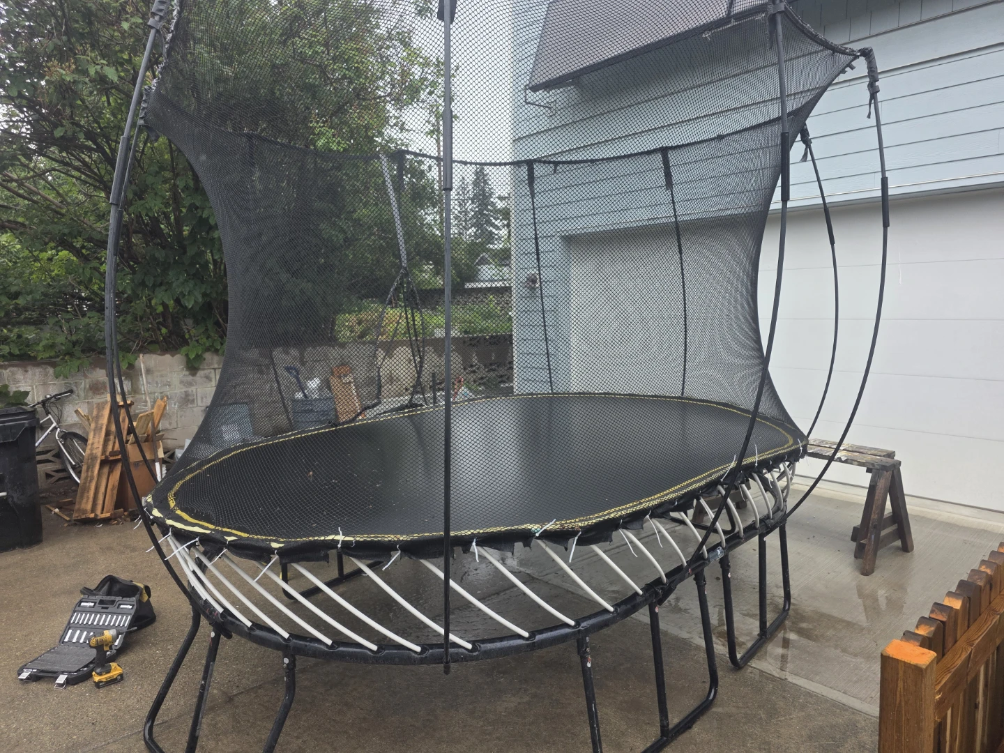 077 oval springfree Trampoline - photo 3