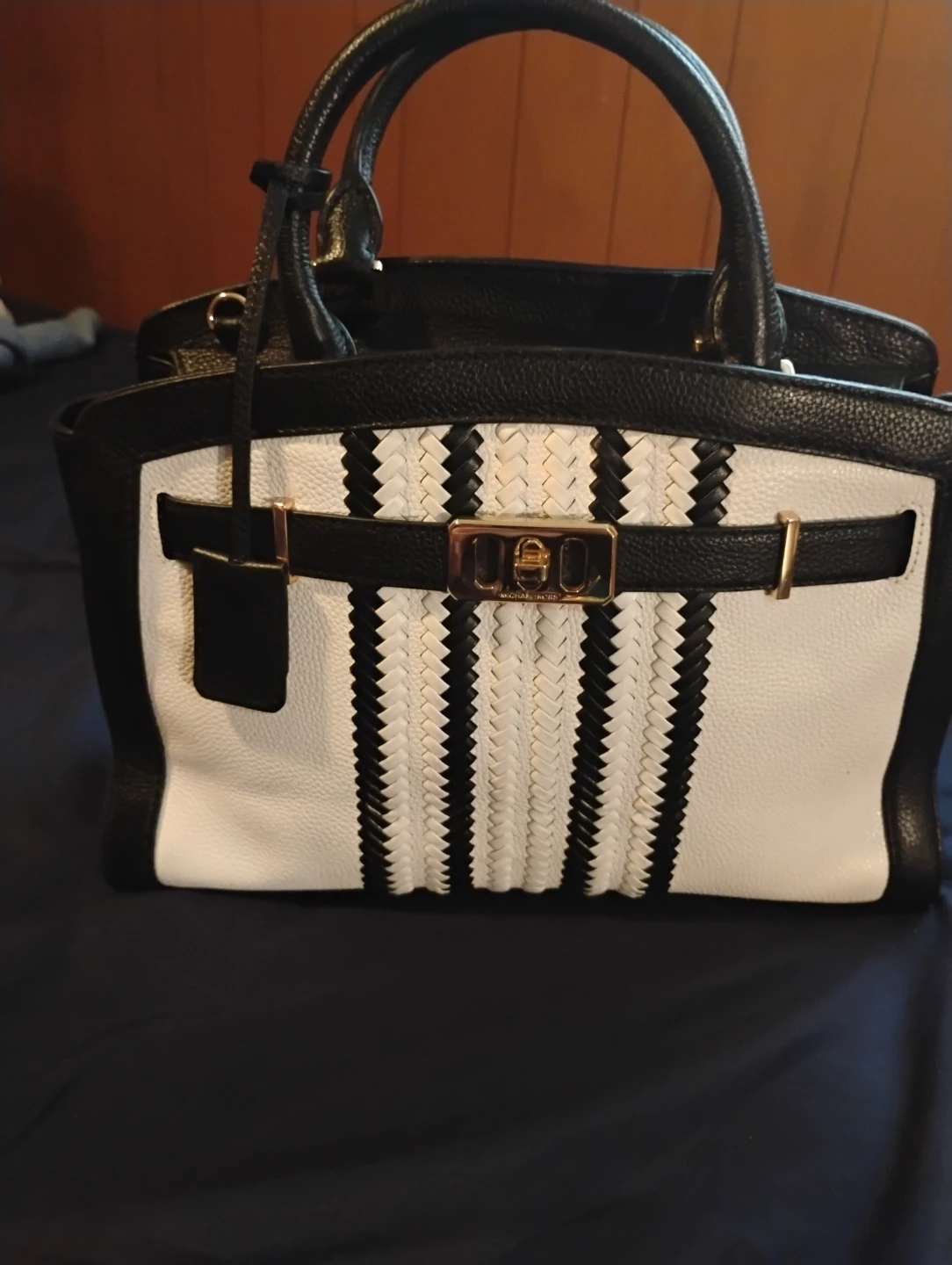 Michael Kors Tote Bag - Black & White