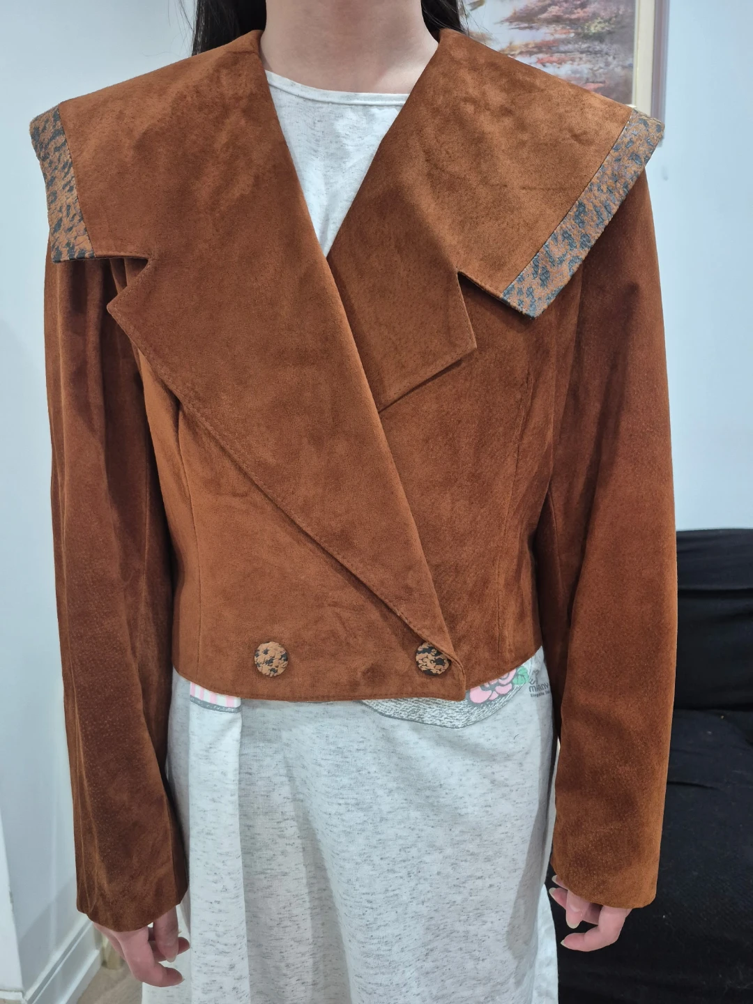 Danier Brown Suede Jacket - photo 5