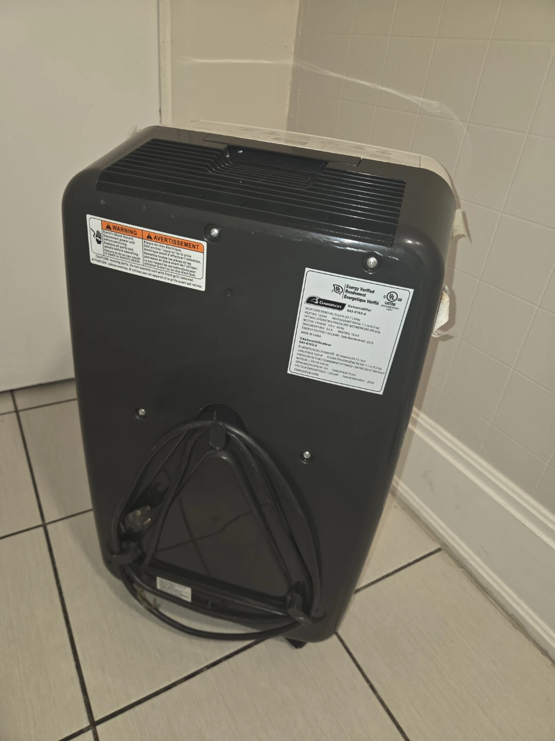 Garrison Dehumidifier - photo 3