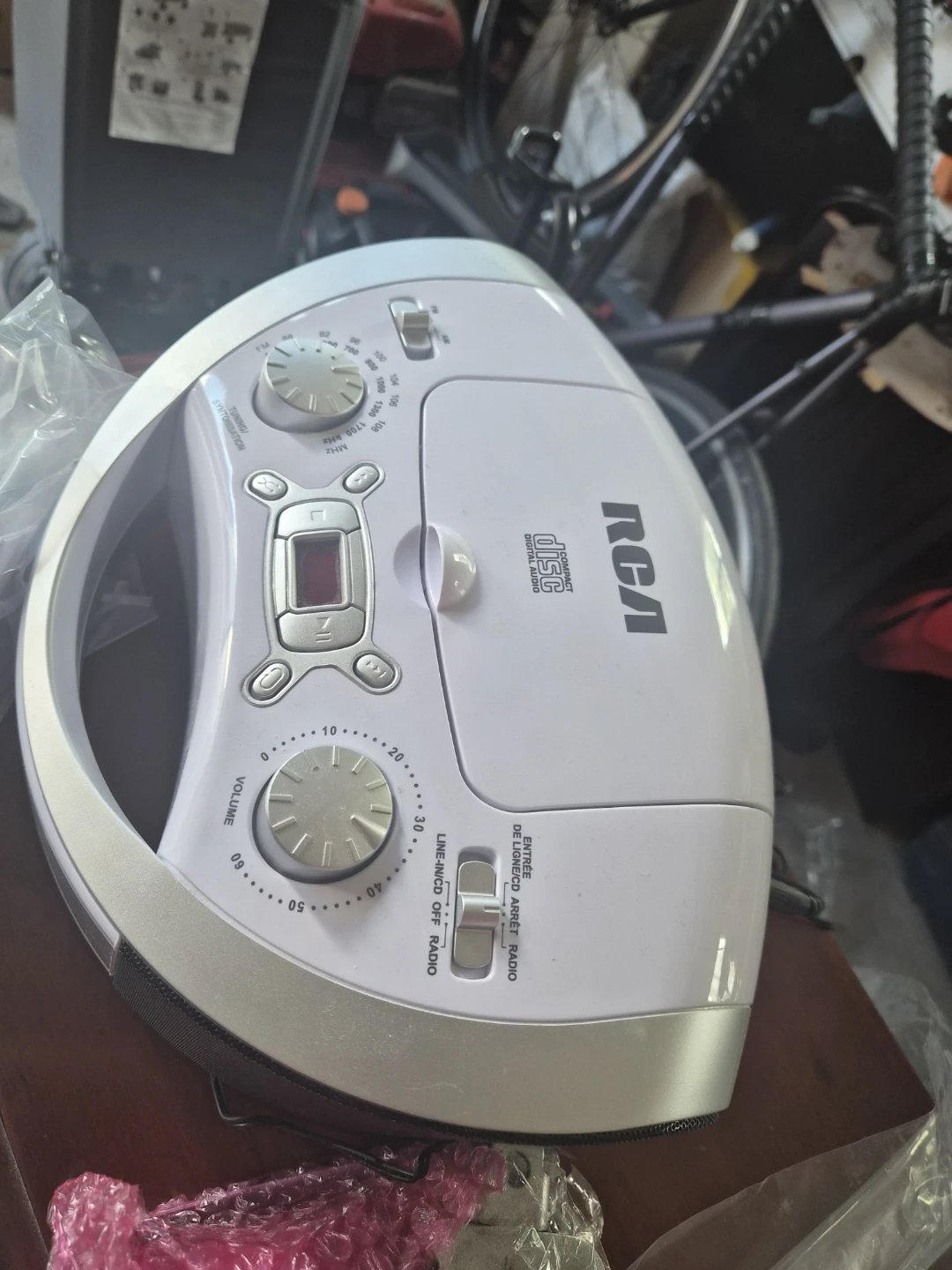 RCA Boombox CD Player with Radio