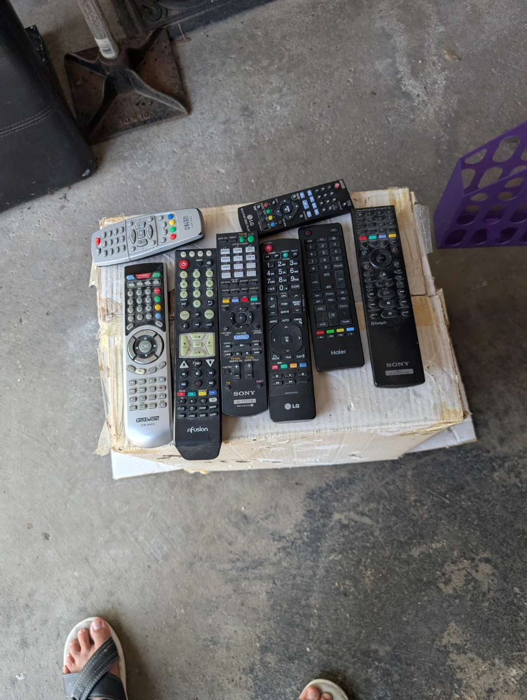 Assorted TV Remote Controls #25 all
