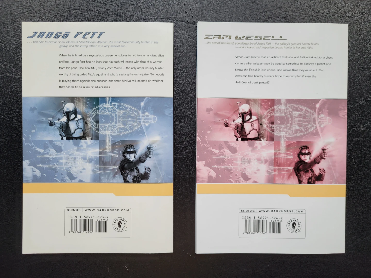 Star Wars Jango Fett & Zam Wesell Comics Set - photo 2
