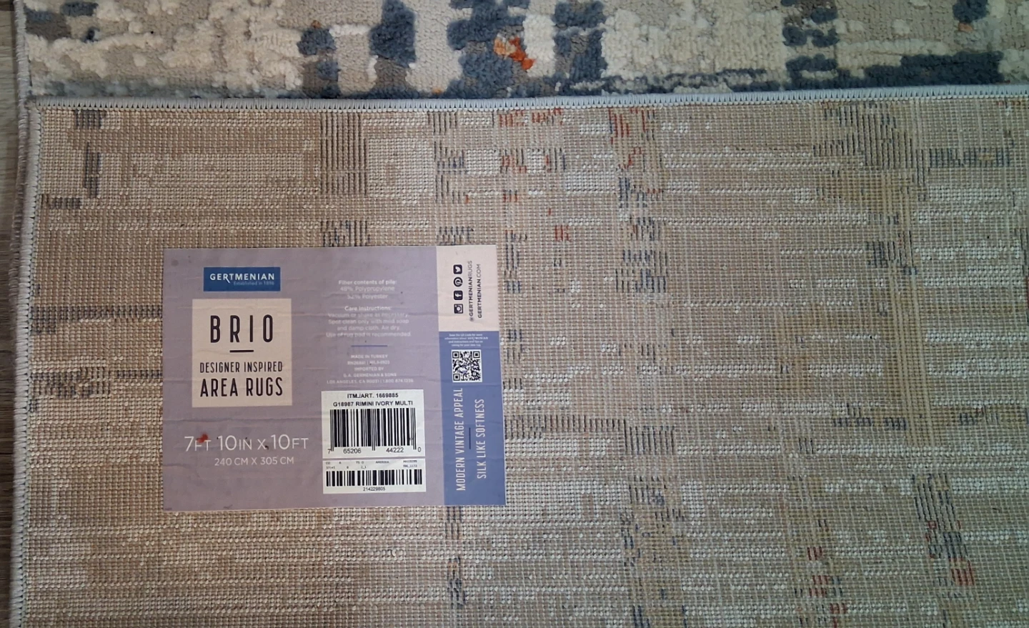 Gertmenian Brio Area Rug 7'' 10 " X 10' - photo 4