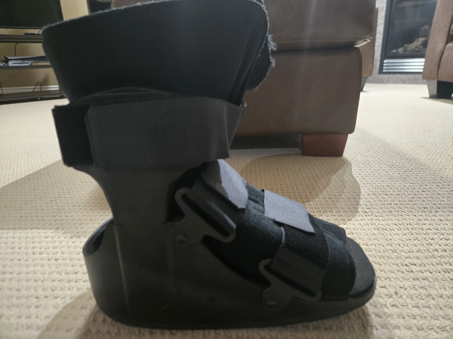 Black Walking Boot - photo 2