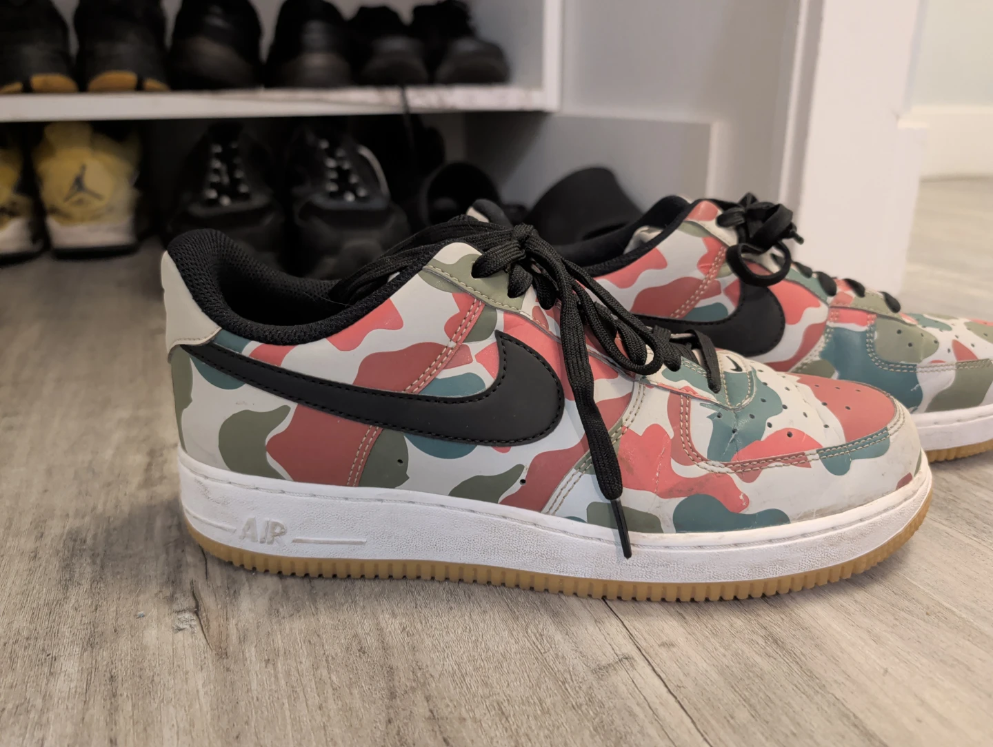 Nike Air Force 1 Camo Sneakers