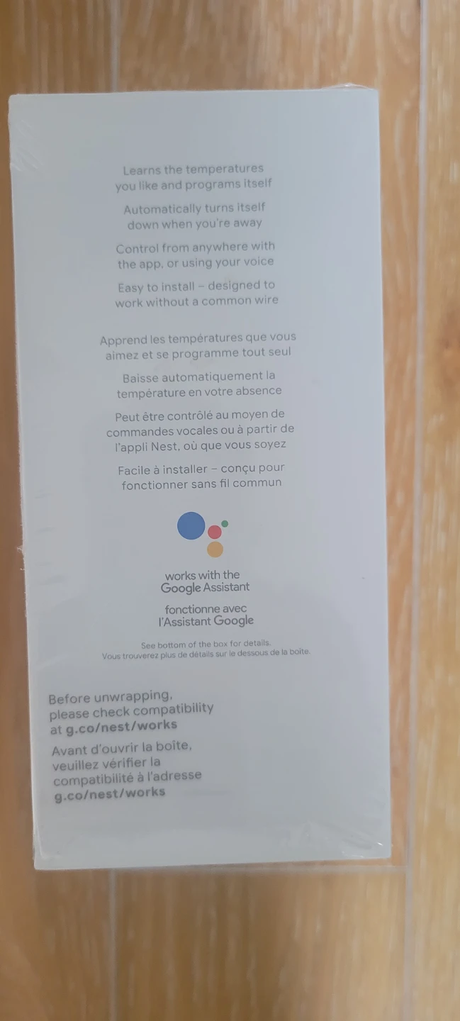 Google Nest Learning Thermostat - Stainless Steel - photo 3