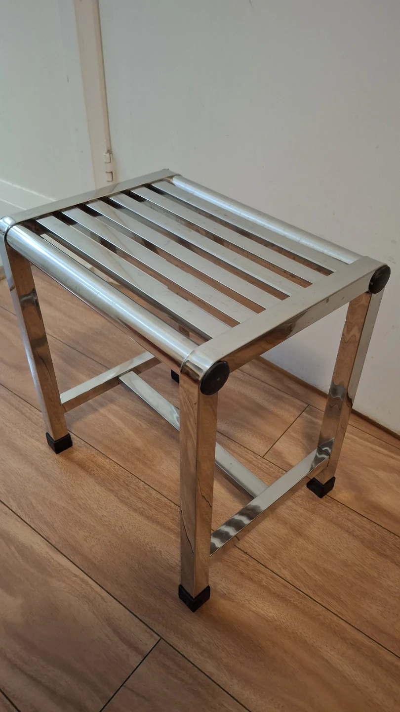 Metal Stool / Footrest 33x25x35cm