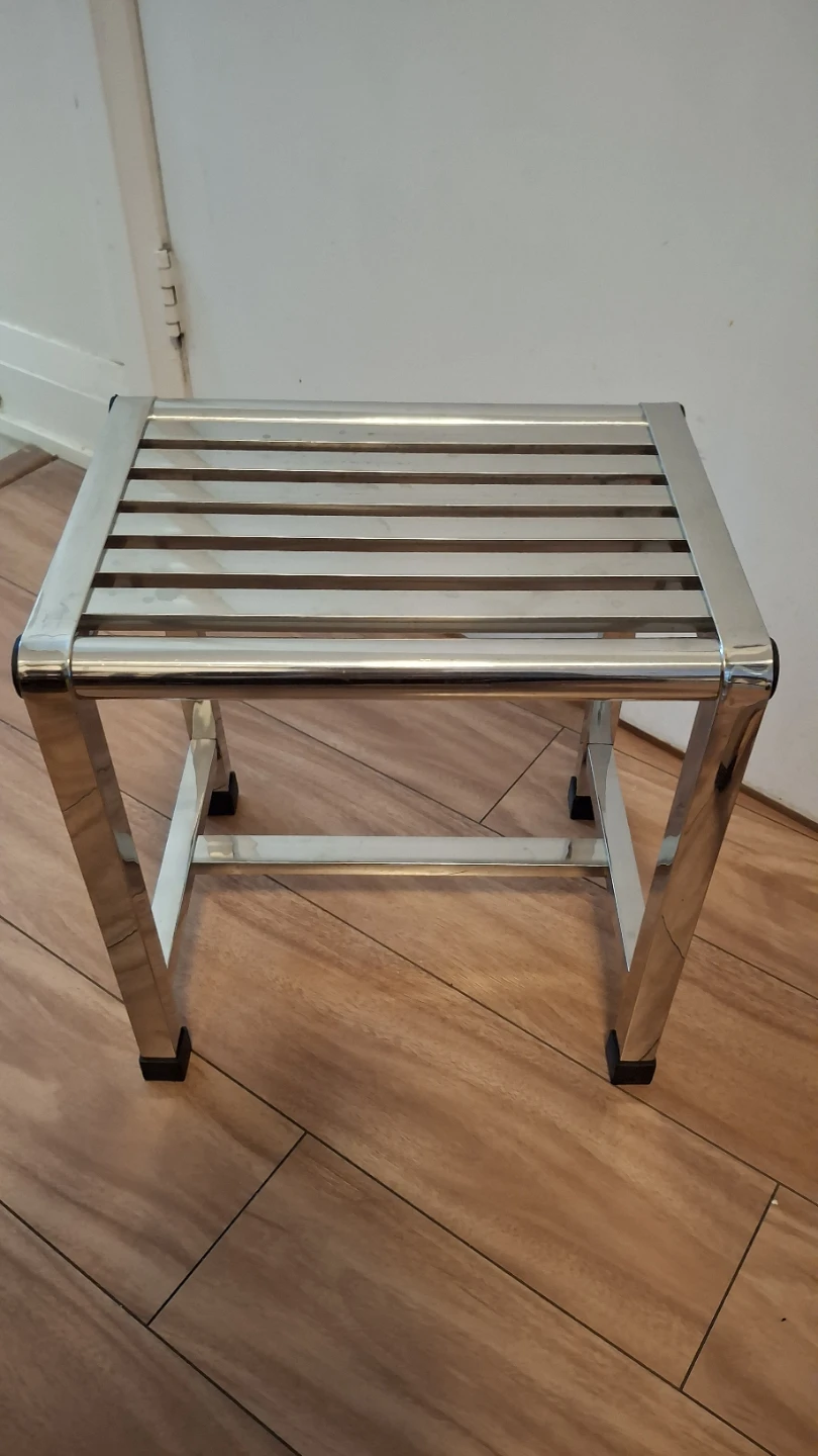 Metal Stool / Footrest 33x25x35cm - photo 2
