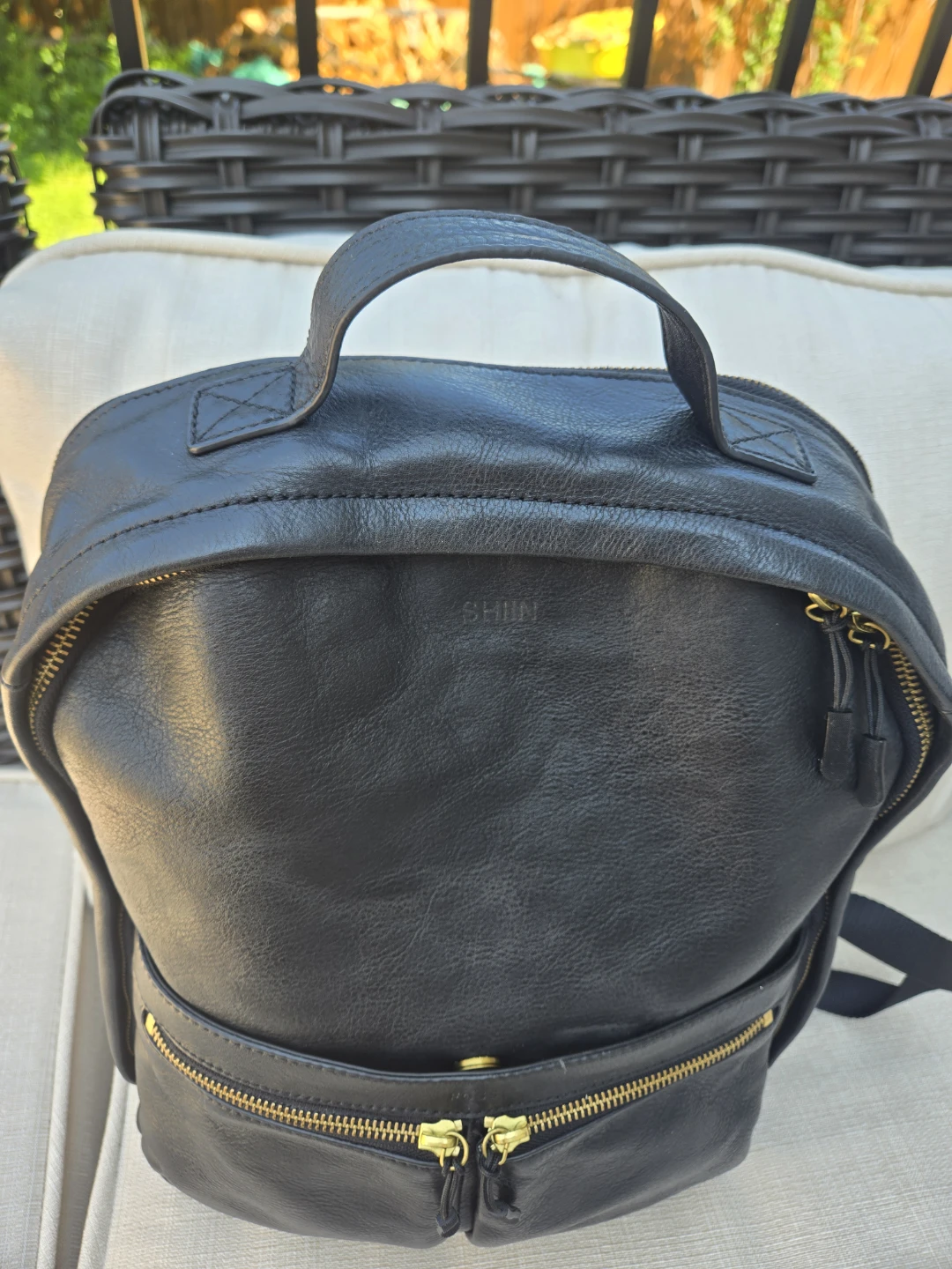 Fossil leather backpack - photo 2