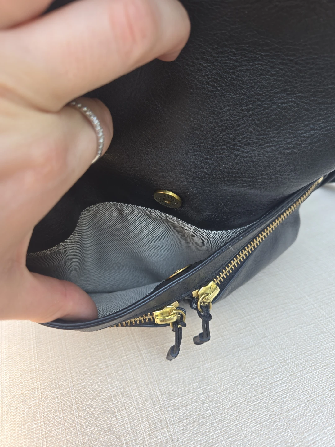 Fossil leather backpack - photo 4