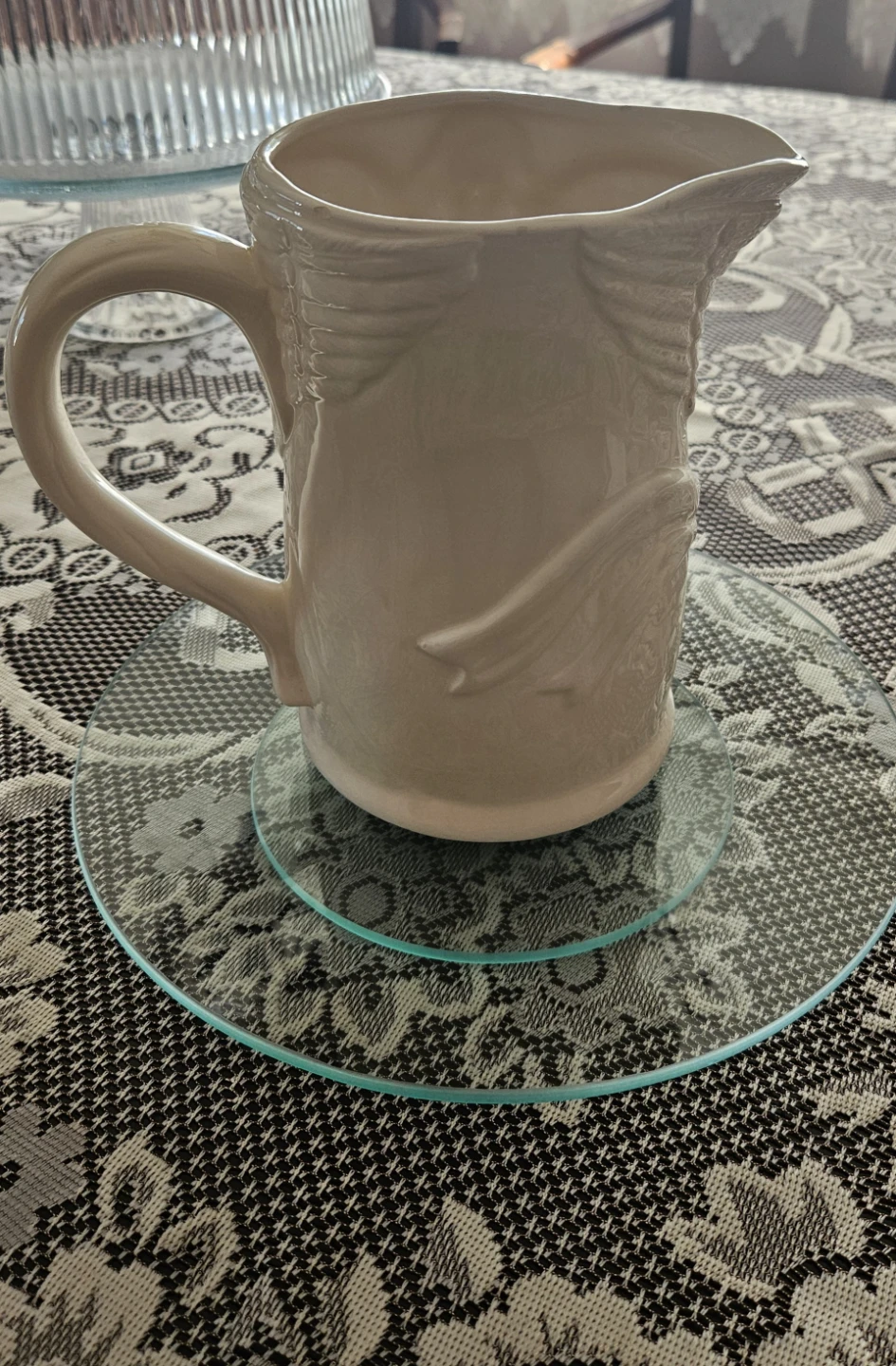 Vintage Ceramic Angel Pitcher - photo 4