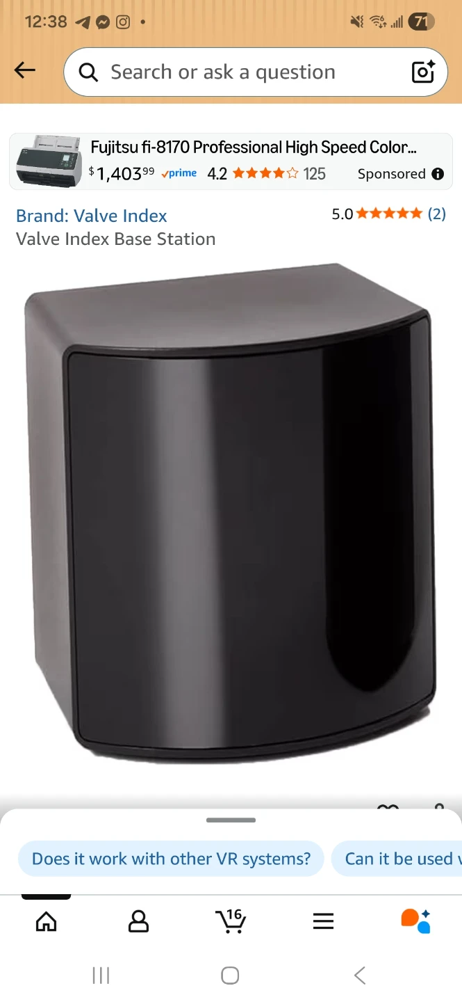 Pair or Valve Index 2.0 base stations