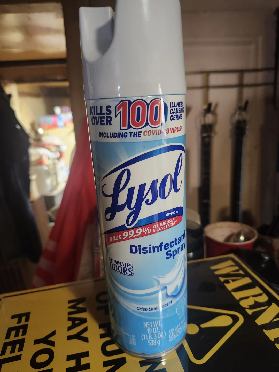 Lysol Disinfectant Spray - Crisp Linen Scent - 19 oz