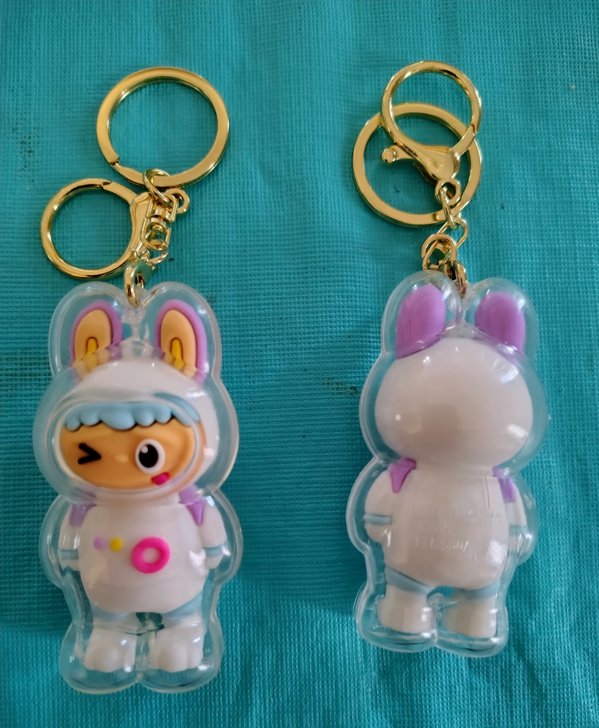 Snarkies Bunny Character Keychains (Set of 2) - photo 2