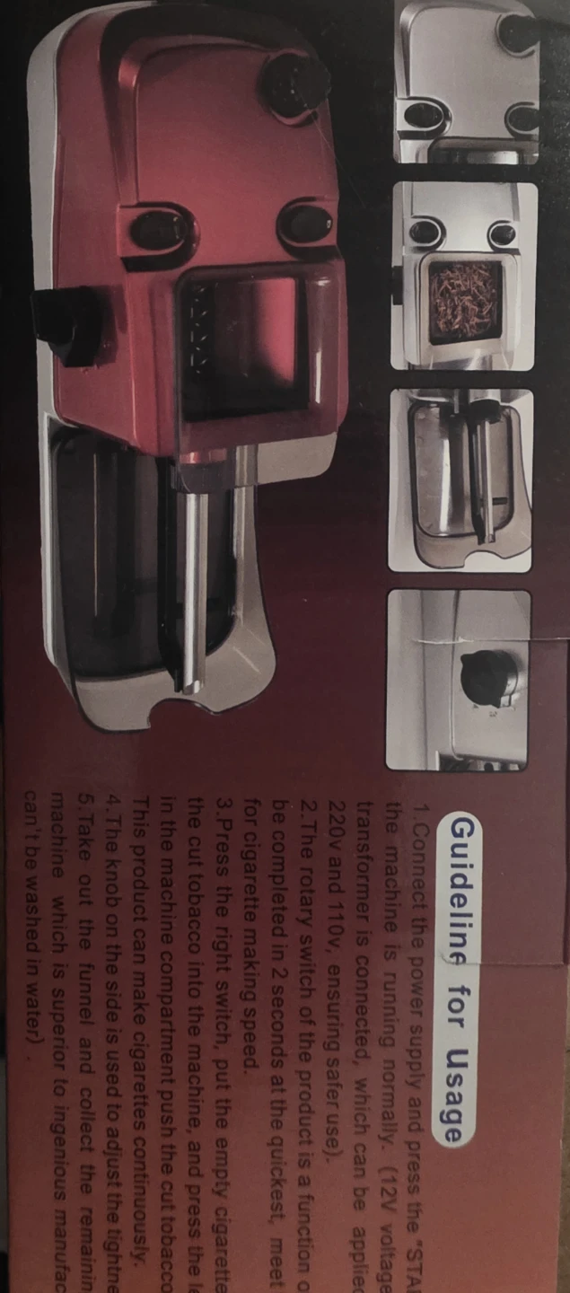 Automatic Tobacco Rolling Machine - photo 3