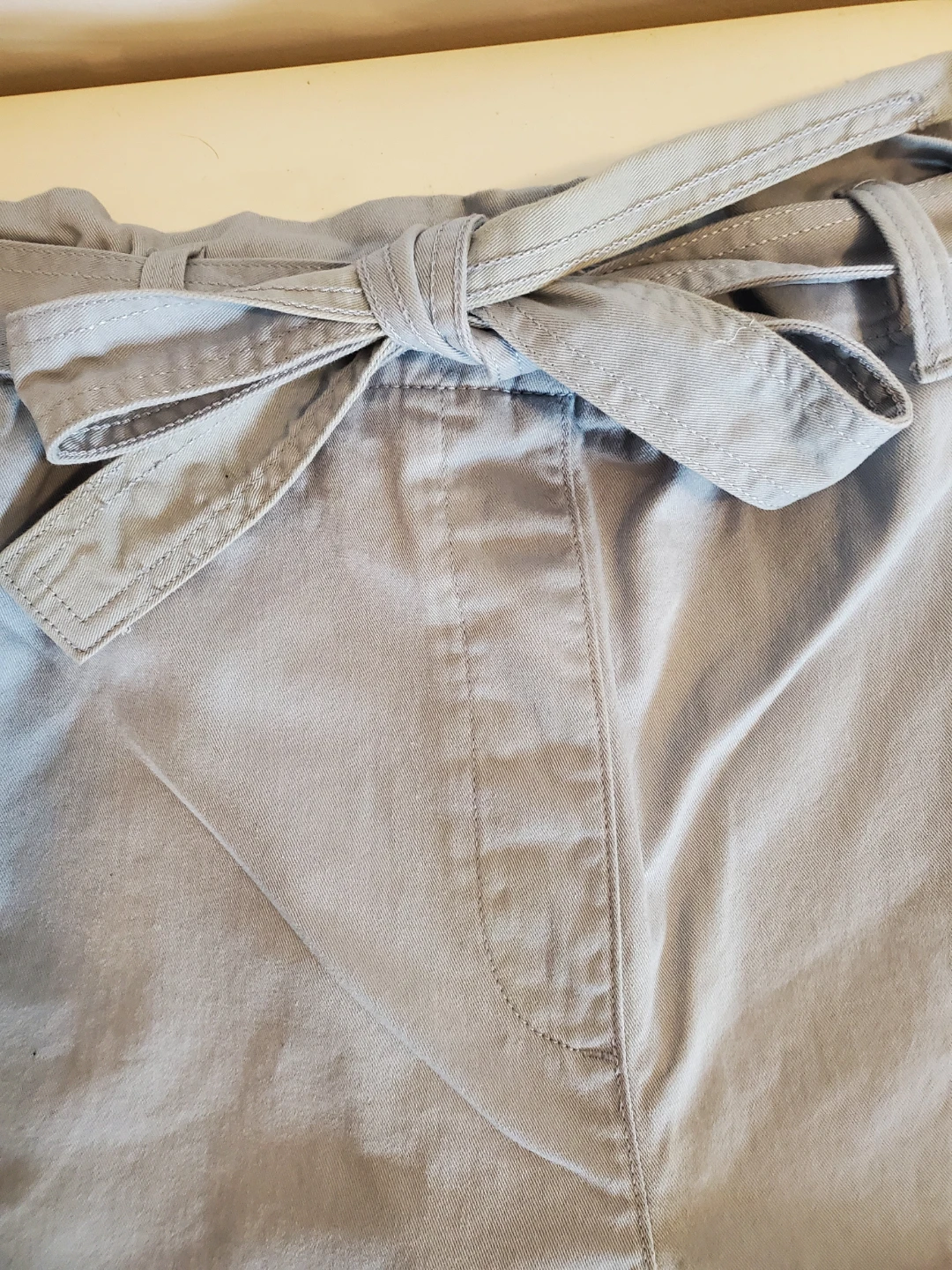 Plus Size Mid Length Baby Blue Shorts - photo 3