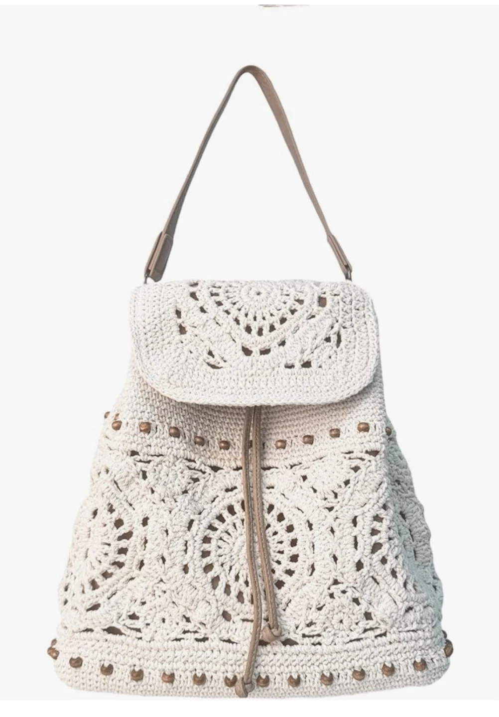 Crocheted Boho Backpack