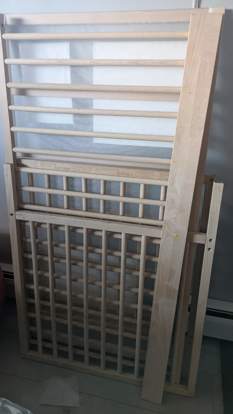 IKEA SNIGLAR Crib, Beech - photo 2