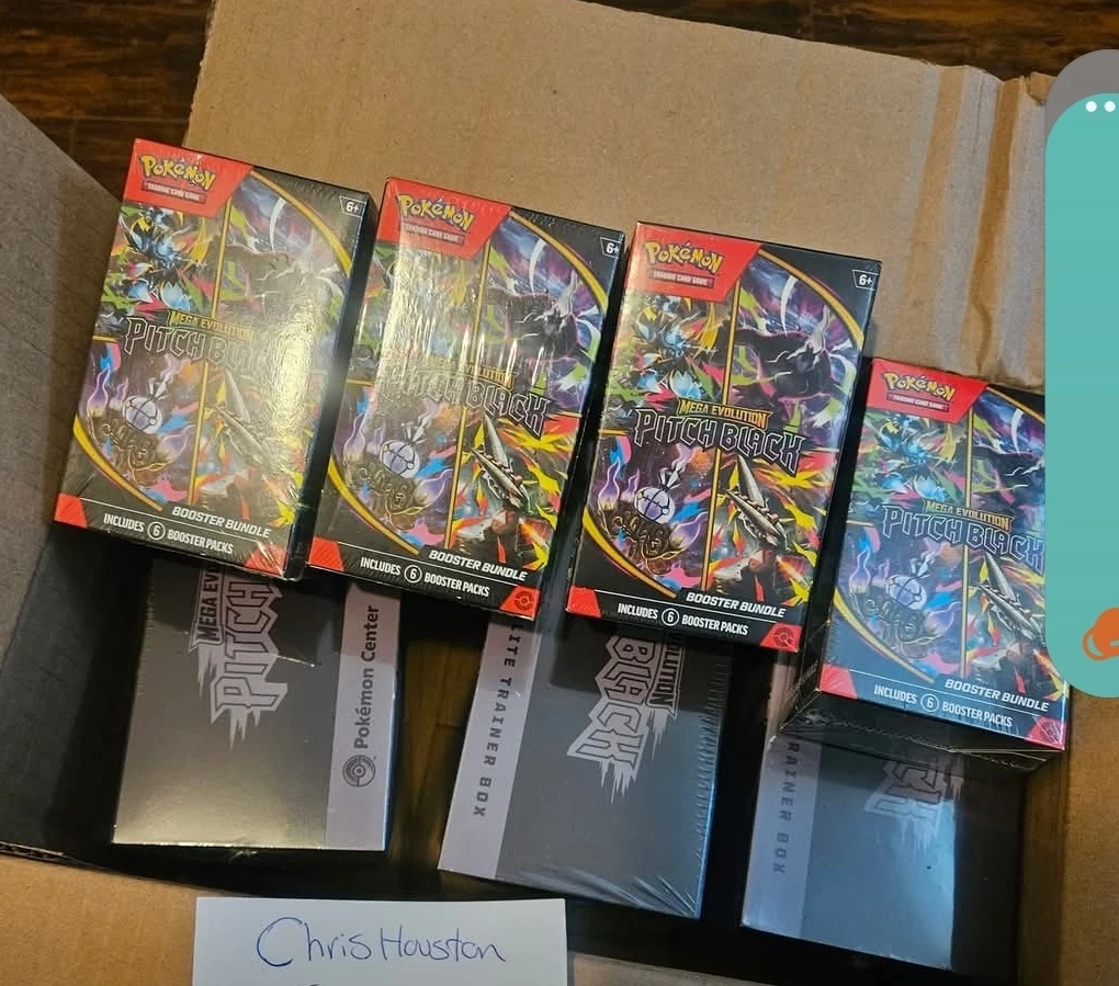 Pitch Black PC ETB and Booster Bundles