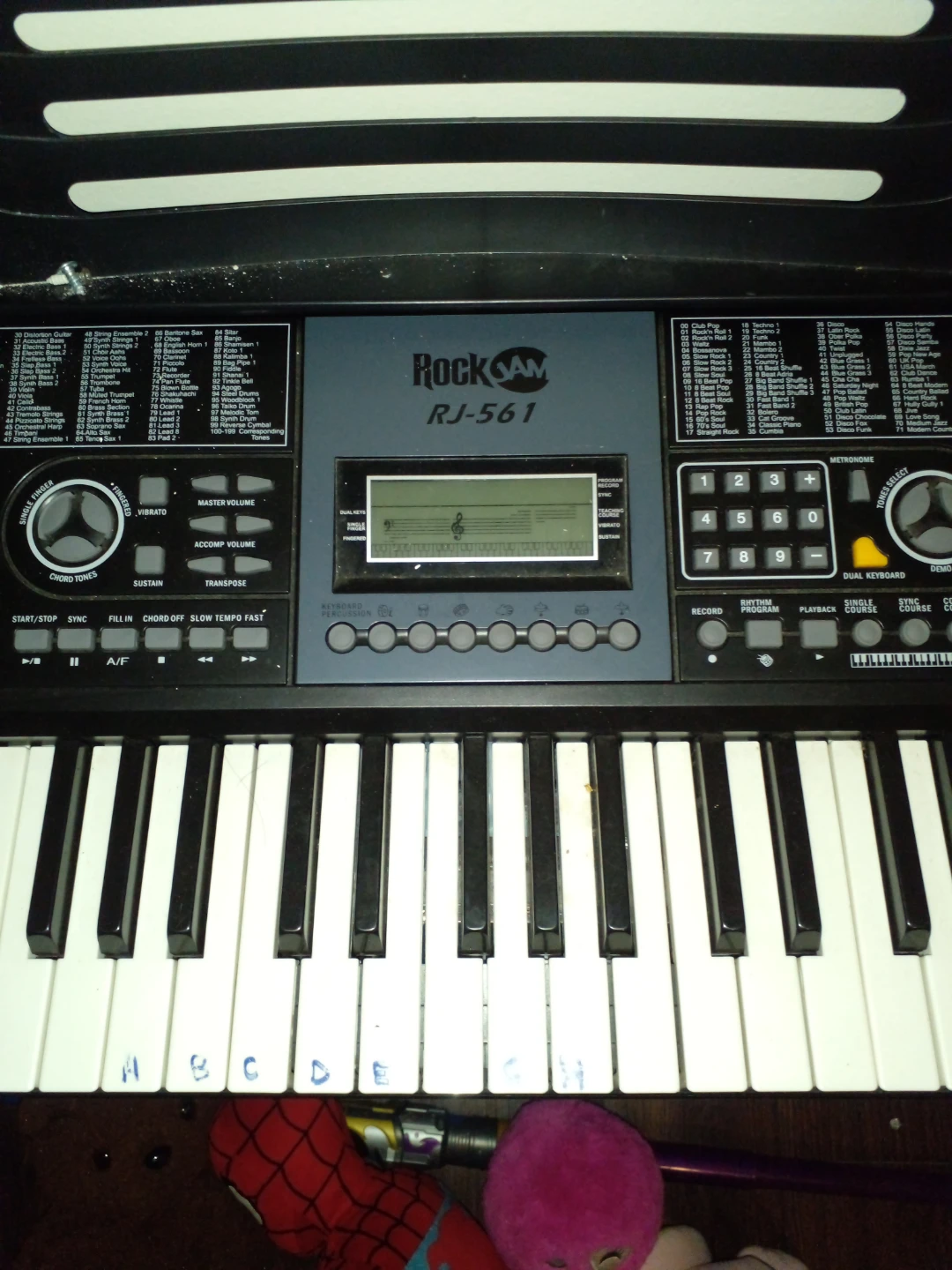 RockJam RJ-561 Electronic Keyboard with Stand - photo 2