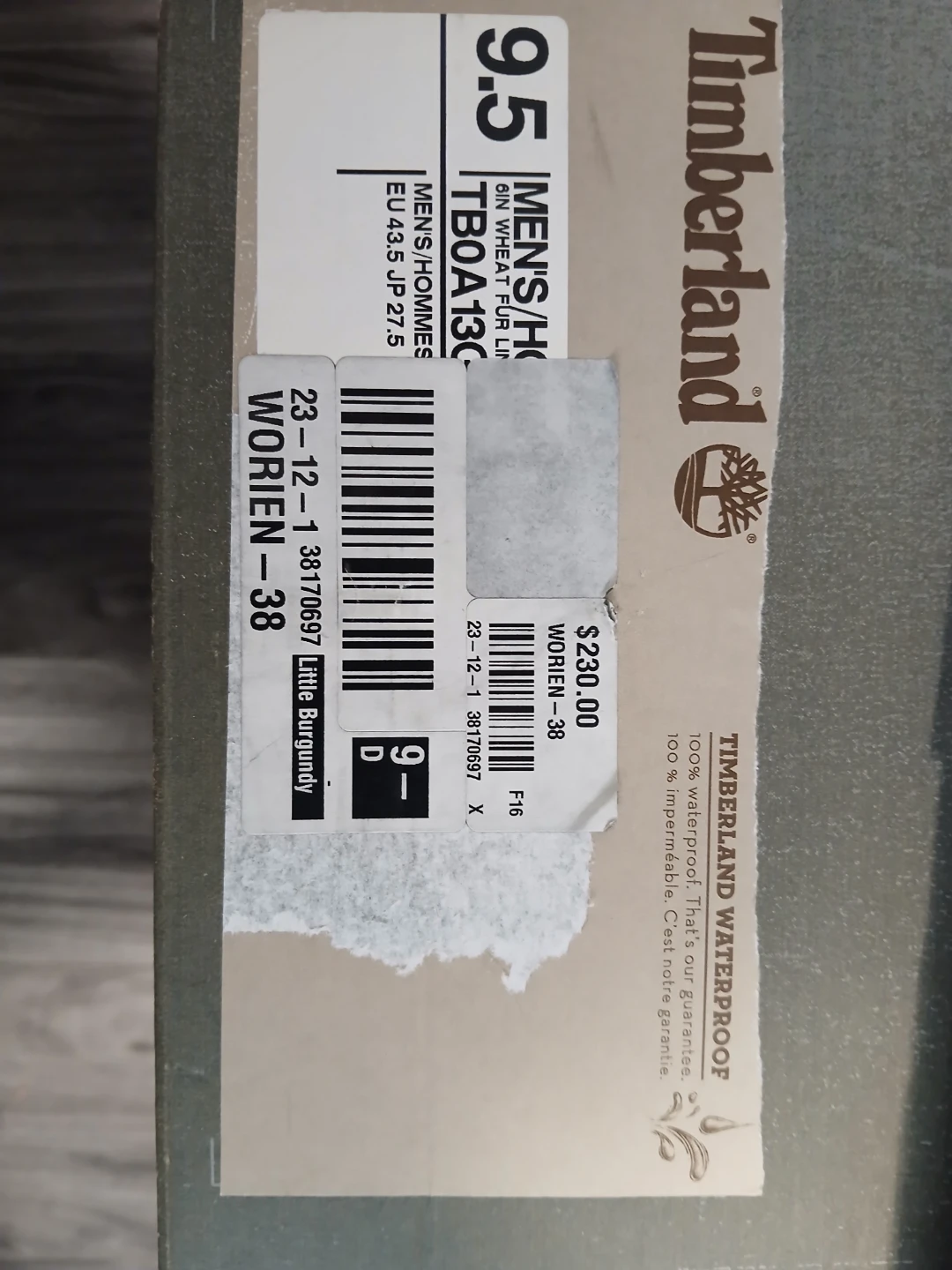 Timberland Premium Waterproof Boots - Size 9.5 - photo 4