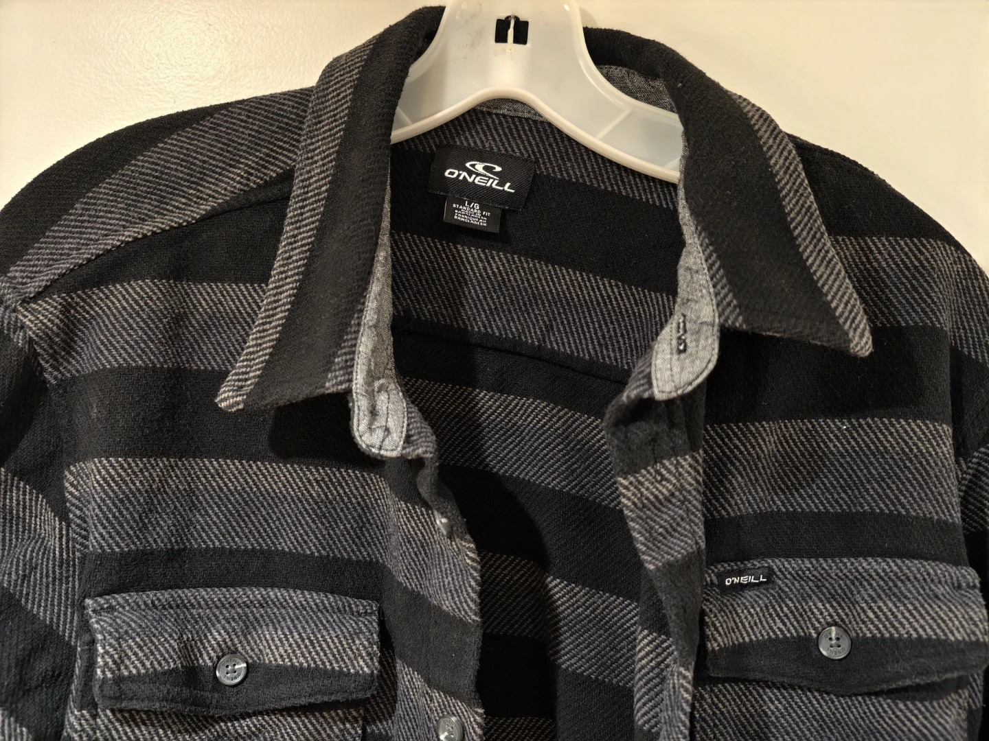 O'Neill Flannel Shirt Jacket Shacket  - Men's Large (Medium) - photo 2