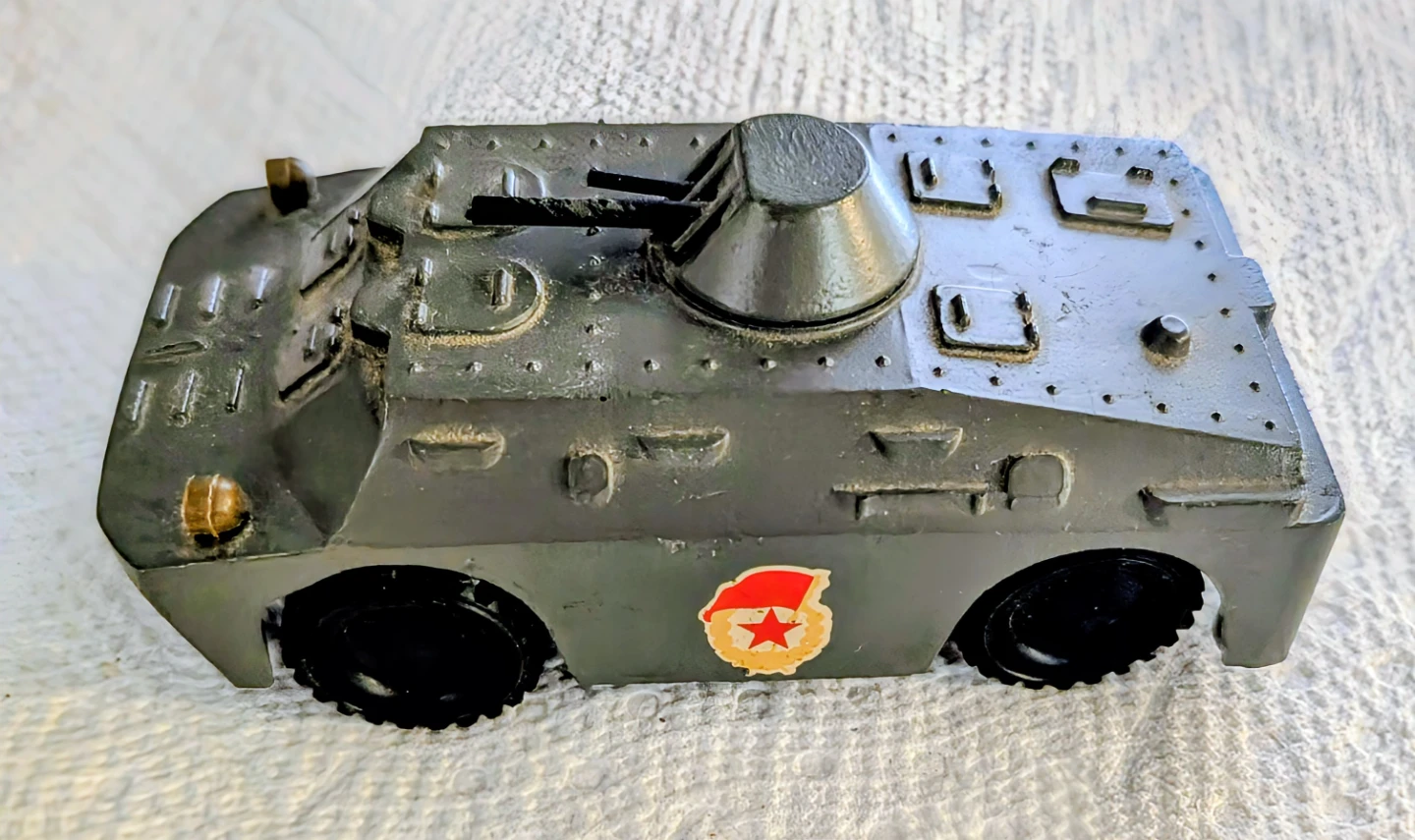 Vintage Russian Toy Armoured Vehicle