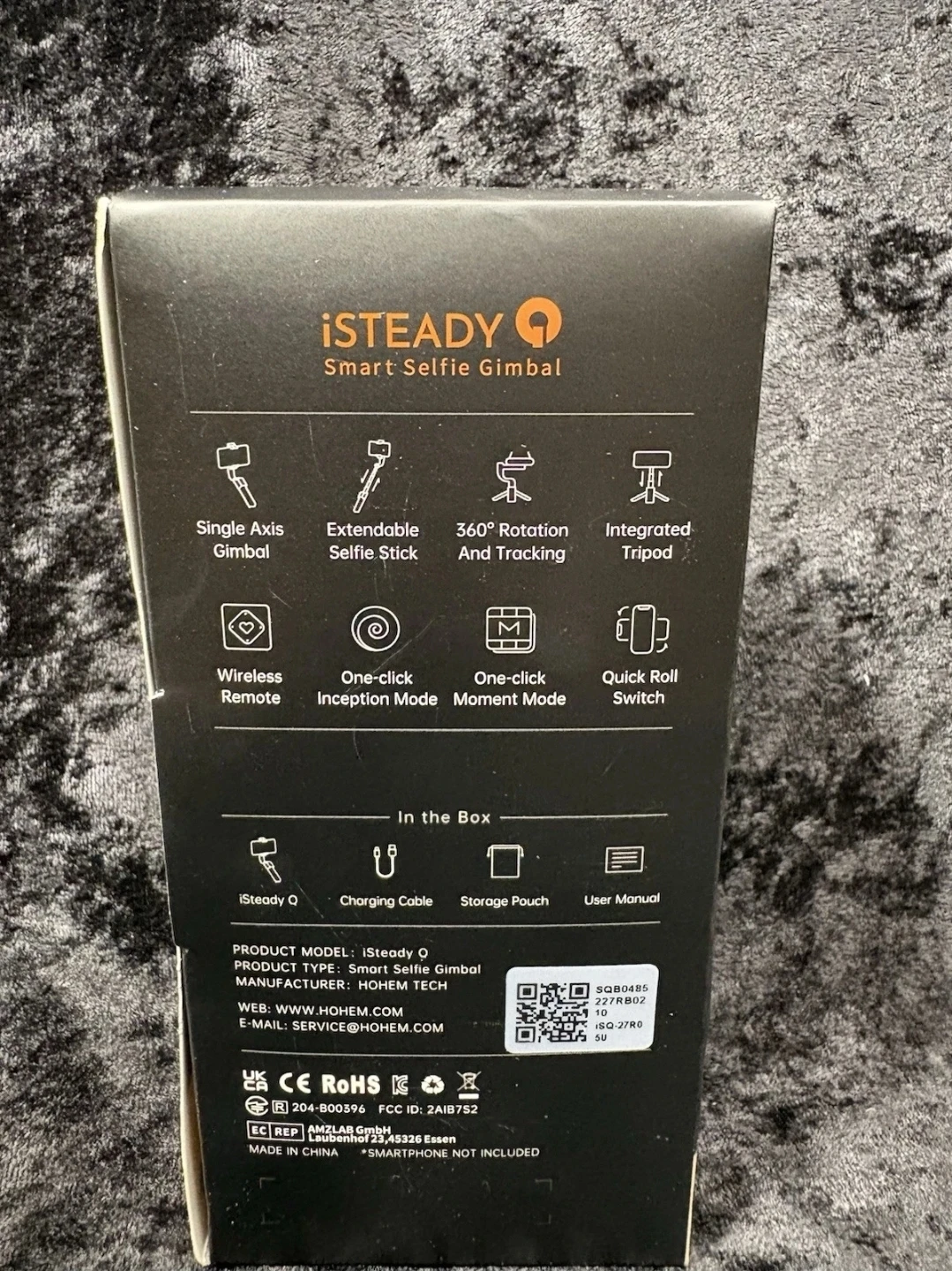 Hohem iSteady Q Smart Selfie Gimbal with Extendable Stick - photo 3