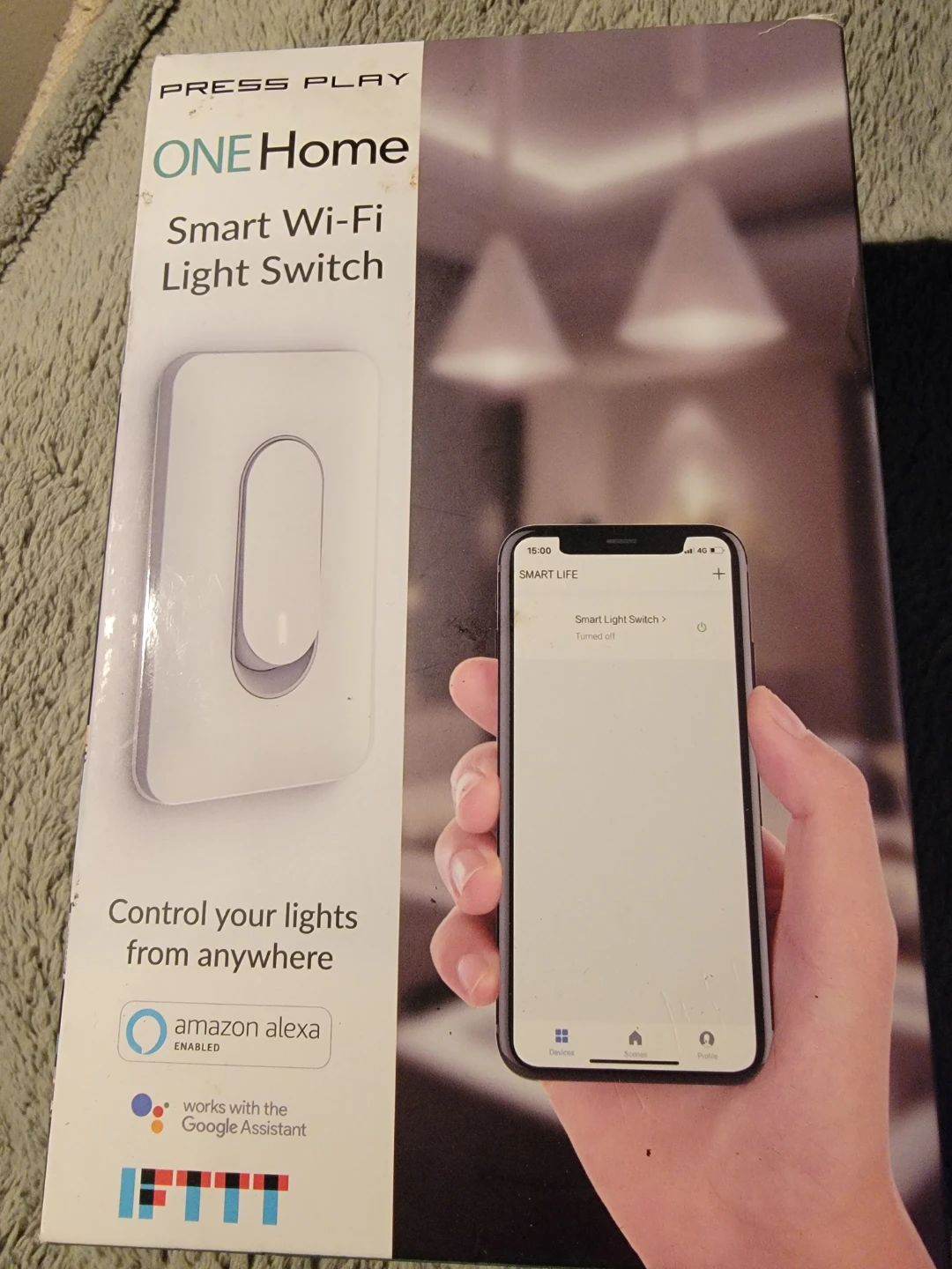 ONE Home Smart Wi-Fi Light Switch