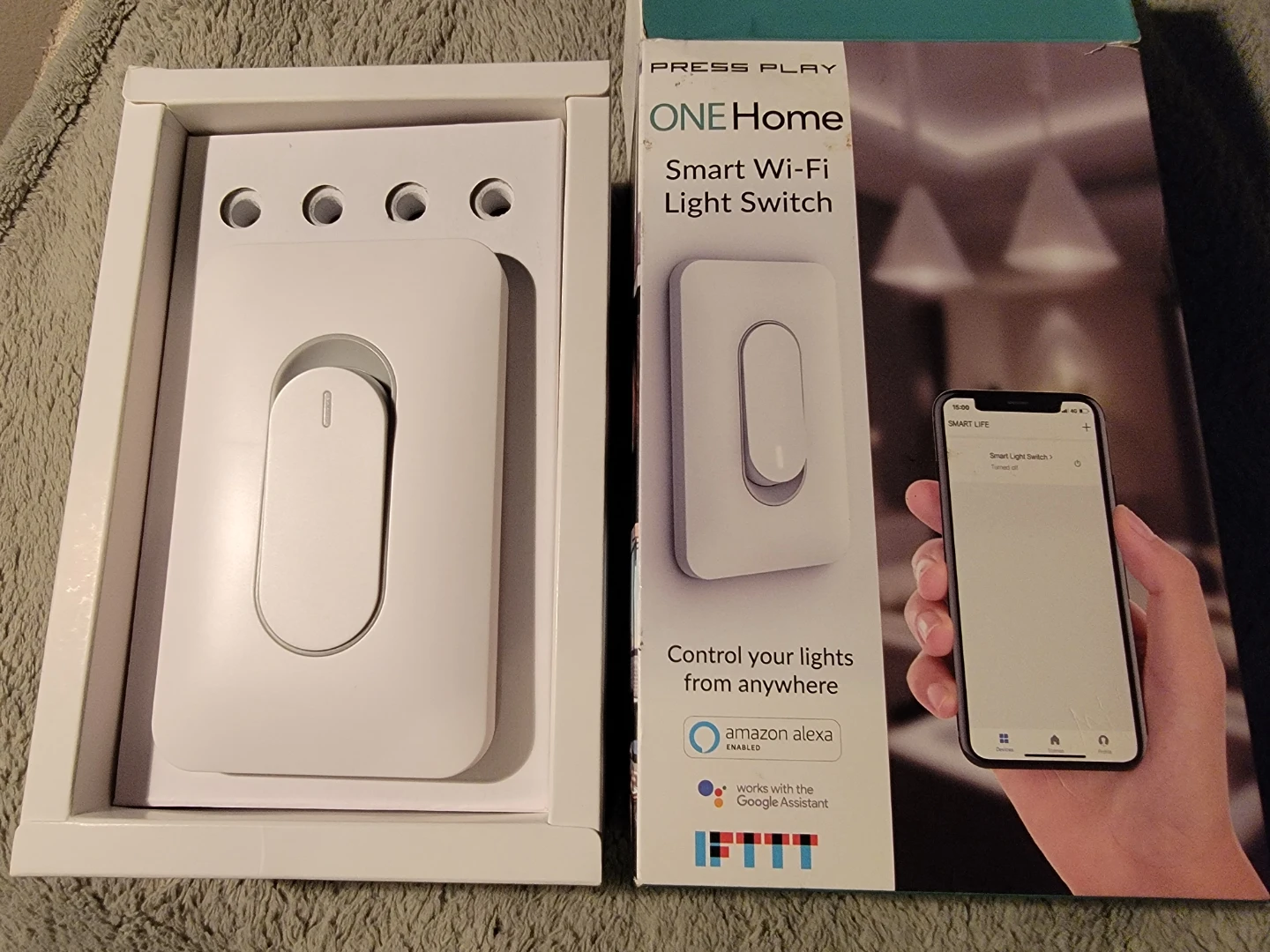 ONE Home Smart Wi-Fi Light Switch - photo 5