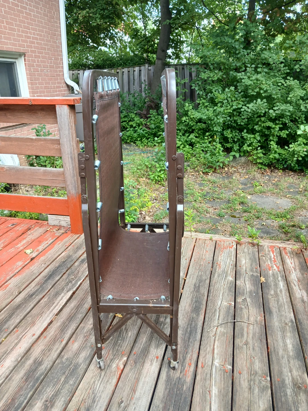 Folding Cot / portable bed with matress